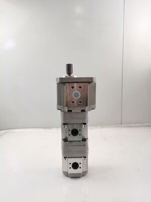 品質  NABCO Gear Pump GN340-GN222-GN215 with 13 Teeth Shalft Hydraulic Pump Cast Iron and Aluminum alloy materials Triple Pump for Concrete Machinery Supply 工場
