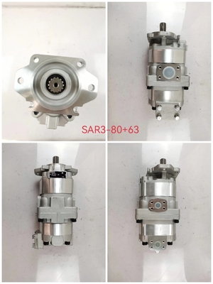 コマツー・ローダー・ヒドロリック・ギアポンプ 705-56-34100 SAR3-80+63-WA420-1C
