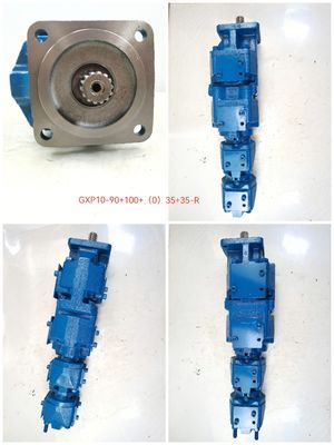 GXP10-90+100+(0) 35+35-R アメリカ用水力ギアポンプ パーカー GXP10 GXP1 GXP0 GXPPシリーズ GXP2 アルミ合金材料 1年保証