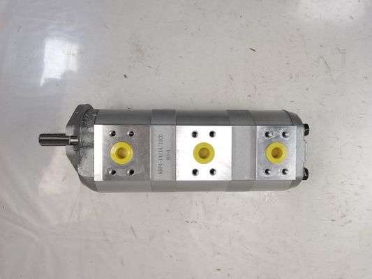 高性能油圧ギアポンプ KHP4-14+14+10CD、11KW出力、1060lpm流量、160kPa-250kPa圧力、農業機械油圧部品