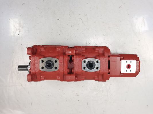 ステンレス鋼 KYB ギアポンプ KYB51100-KRP4 27+17-4(1) 中高圧油圧ギアポンプ 川崎建設機械用