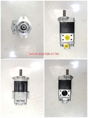 中高圧外部噛合ギアポンプ SYHYK-F60+F08-A1TΦL 油圧ポンプ コマツ川崎用交換部品 重機用