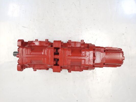 NABCOシリーズ 水力ギアポンプ NABCO-15TLC-4 ((56+50-A1-12) アルミ合金とイリオンの材料 掘削機用水力油ポンプ