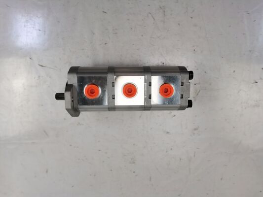 水力ギアポンプ 12+12+12 10T L 鉄とアルミニウム合金材料 建設機械 工場供給 水力スペア部品