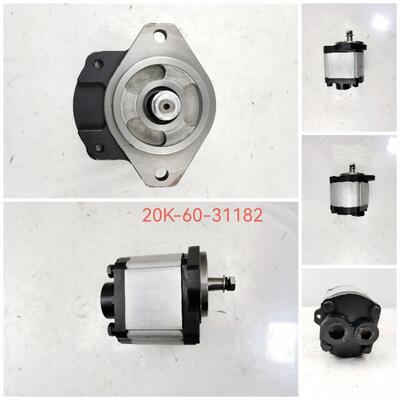 ハイドロリックギアポンプ 20K-60-31182 高品質の鉄とアルミニウム合金材料 建設機械工場用 供給 ハイドロリックスペアパーツ