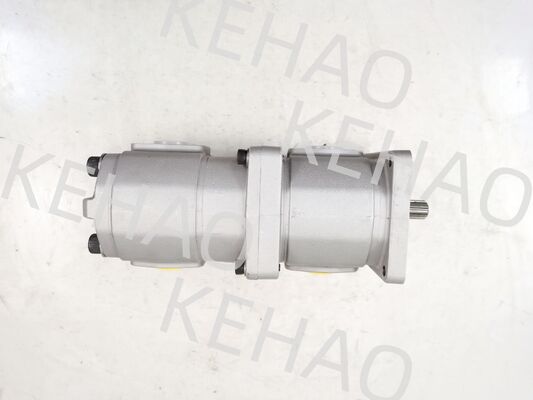 ハイドロリックギアポンプ 重い機械用のギアポンプ ステアリングとパワー装置 オイルポンプ 部品番号 704-56-11101 アルミ合金