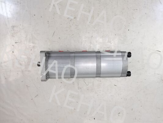 3段油圧ギアポンプ 307012-8160 (14+14+14) 高品質 鉄とアルミニウム合金材料 建設機械工場供給用油圧スペアパーツ