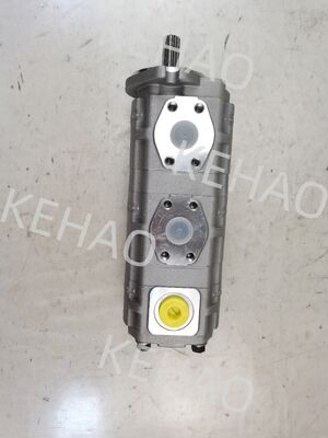 高品質の液圧ギアポンプ 部品番号 KRP4-14+14+10-11T-R 重機械用ギアポンプ 高圧工業用ギアオイルポンプ