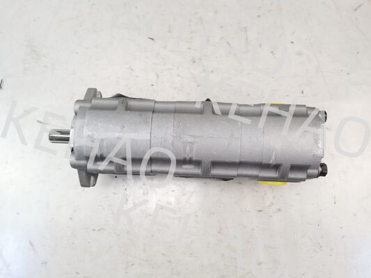 高品質の液圧ギアポンプ 部品番号 KRP4-14+14+10-11T-R 重機械用ギアポンプ 高圧工業用ギアオイルポンプ