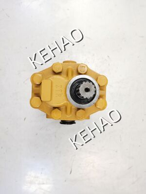 07431-11400/07446-66200/17441-67502/07443-67503 for D85/D15D65 Bulldozer Pump Cast Iron Hydraulic Gear Pumps Yellow High Rate of Flow