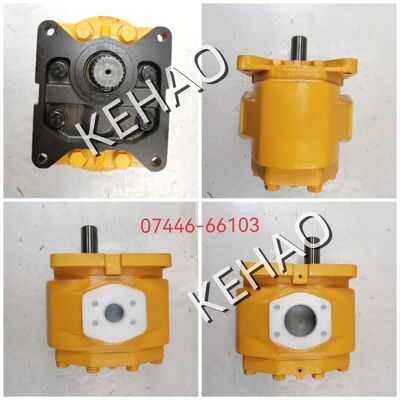 CAT 07446-66103/07440-72202/07440-40500/07431-11400/07446-66200/17441-67502/07443-67503 CAT D85/D15D65ブルドーザー用ポンプ 鋳鉄製油圧ギヤポンプ 高流量