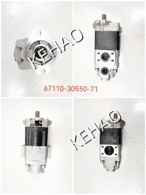 Customize Kawasaki Hydraulic Gear Pump 67110-30550 Iron and Aluminum alloy materials Oil Gear PumpTransfer Pump for Agricultural Machinery