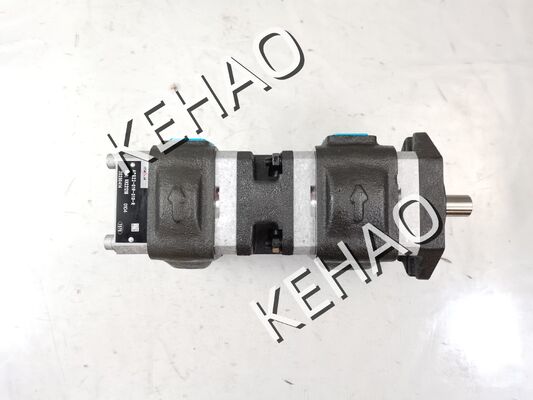 APG22-019-013-R 水力ギアポンプ 鉄とアルミニウム合金材料 建設機械工場用 供給 水力部品 オーダーメイド