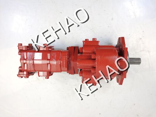 KYB ハイドロリックギアポンプ KYB5171-KRP22-32+19 掘削機用 合金材料 ステアリング装置 1 年間の保証 ギアポンプ 変形ポンプ