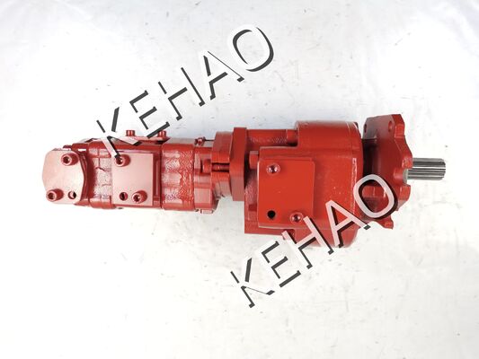 KYB ハイドロリックギアポンプ KYB5171-KRP22-32+19 掘削機用 合金材料 ステアリング装置 1 年間の保証 ギアポンプ 変形ポンプ