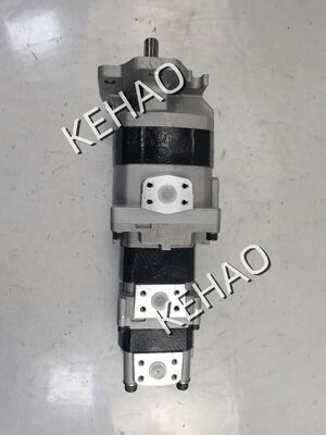 Factory Supply Hydraulic Gear Pump SAL2-45+SB25+21-13TR Iron and Aluminum alloy materials 3-stage Oil Transfer Pump OEM ODM with One Year Warranty