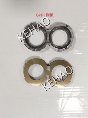 工場供給 水力部品 カットパーカー・レックスロス・コマツシのサイドプレート使用 水力ギアポンプ 鉄 アルミ合金 銅材料