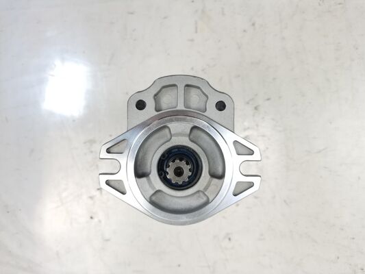 10歯のシャフトで水力ギアポンプCBT-F432-ALΦをカスタマイズする 高流量鋳鉄オイルギアポンプ 建設用重装備