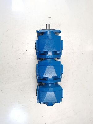 レックスロスのため 高流量鋳鉄オイルギアポンプ3段階 建設用重型機器用