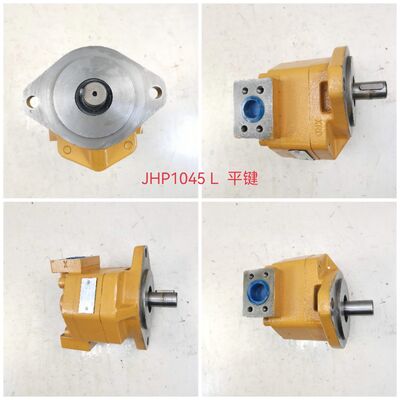 カスタマイズ可能なギアポンプ 油圧オイルポンプ JHP1045 L フラットキー付き 鋳鉄アルミニウム合金製 ポンプ 油圧部品 建設機械用