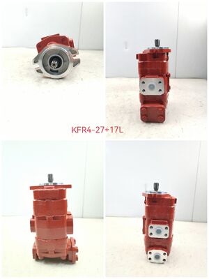KAYABA 油圧ギアポンプ KFR4-27+17 鋳鉄・アルミニウム合金 工業用オイル移送ポンプ 重機修理部品 OEM ODM