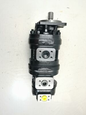 川崎油圧ギアポンプ L3-71+56+(2)22 油圧部品 鋳鉄 アルミニウム合金 オイルギアポンプ ホイールローダー機械用 ISO9001認証