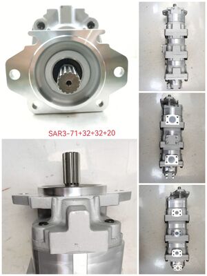 コマツシギアポンプ 4段階水力ポンプ SAR3-71+32+32+20 鋳鉄 アルミ合金材料l 高圧ポンプ 荷蔵機の水力部品 1 年間の保証