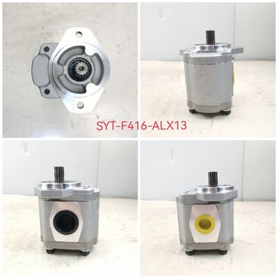 高圧ギアポンプ SYT-F414-ALX13L/SYT-F416-ALX13 産業用油圧ポンプ 掘削機 重機用 スチールおよびアルミニウム合金 工場直送