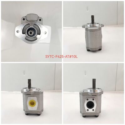 カスタマイズ可能なギアポンプ SYTCシリーズ SYTC-F425-ATφ10L 油圧オイル移送ポンプ ローダー機械 鋳鉄・アルミ合金 1年保証 工場直送