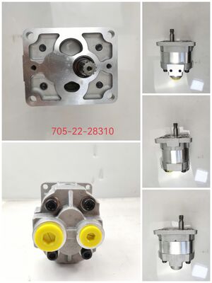 コマツシ用水力ギアポンプ 705-22-28310 鋳鉄とアルミニウム合金 HD465-7E/7R に使用される工業用油ポンプ コマツシダンプトラック 修理部品 ブランド KEHAO
