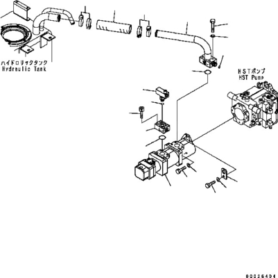 705-56-26081車輪の積込み機WA200 WA200PTの重量のための小松ポンプ アセンブリ:21キログラム